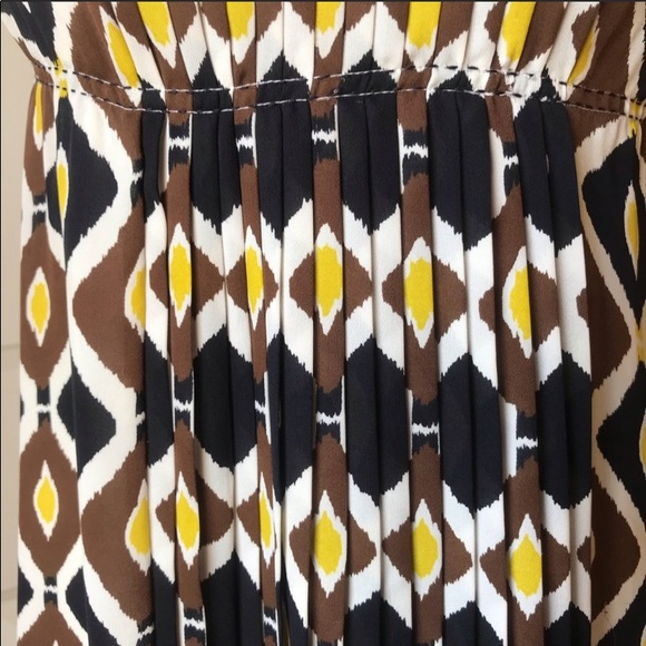 Tory Burch Pleated Silk Shift Dress size 6 - Picture 4 of 9